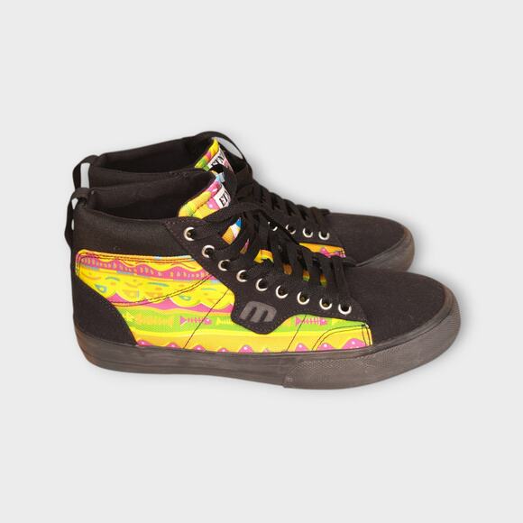 Etnies Kayson High X Rebel Sports Skateboarding Sneaker Hightop Men 7.5 Women 9 - Picture 5 of 11